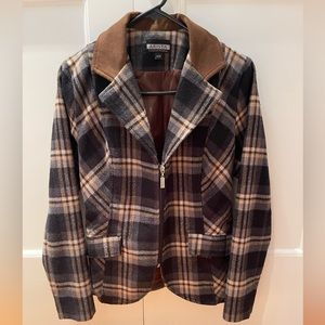 Arista Limited Edition Equestrian Plaid Jacket, Medium